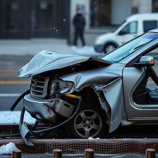 car crash damage