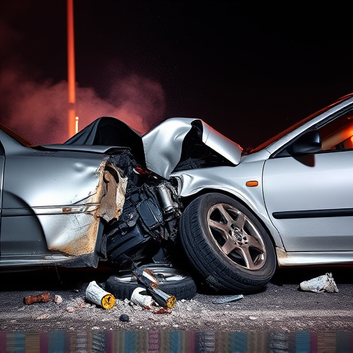 car crash damage