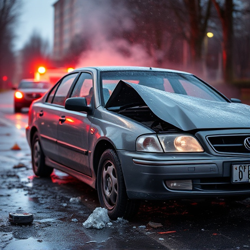 car crash damage
