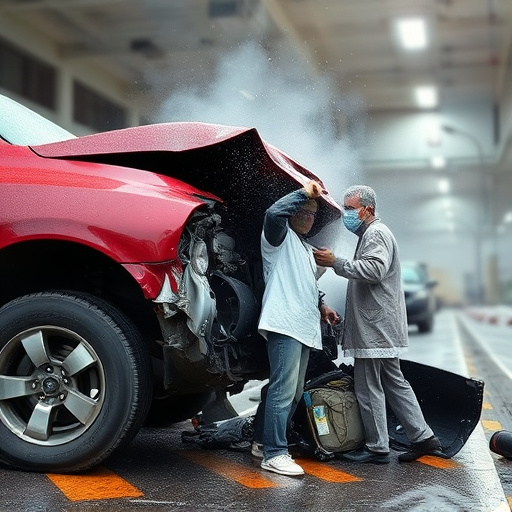 car crash damage