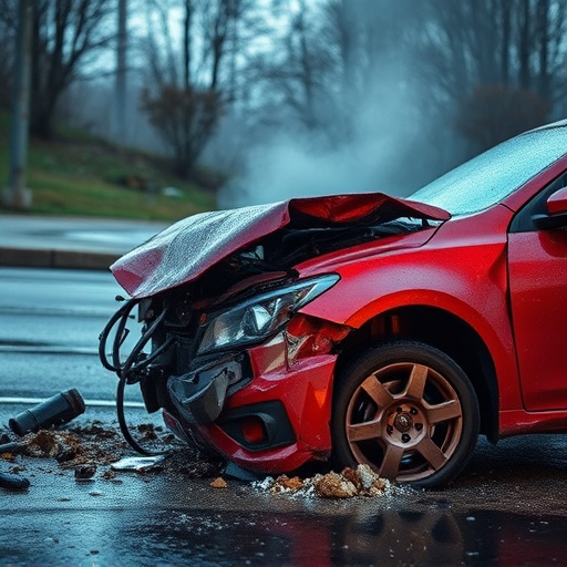 car crash damage