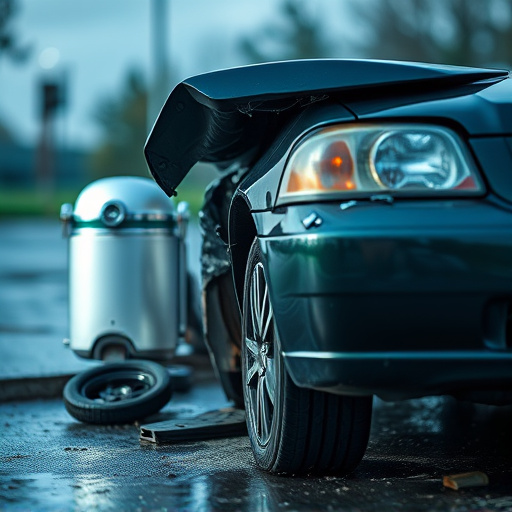 car crash damage