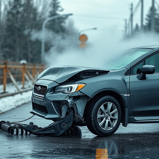car crash damage