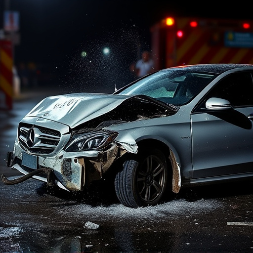 car crash damage
