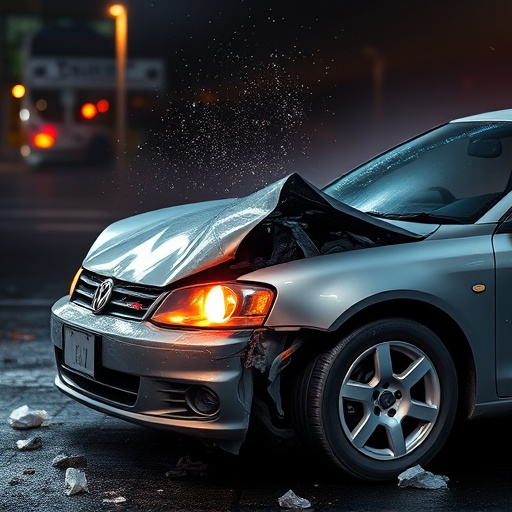 car crash damage