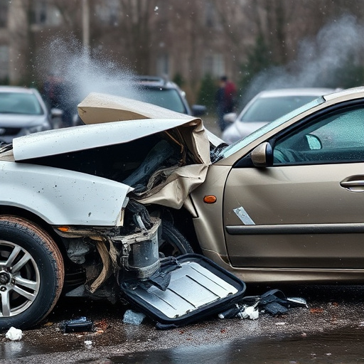 car crash damage