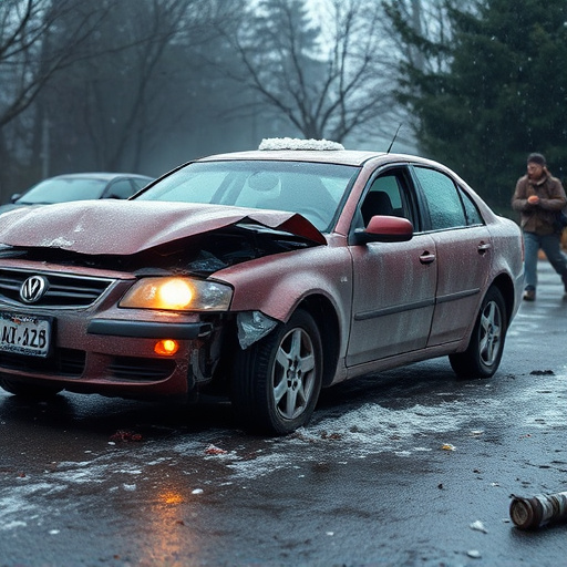 car crash damage