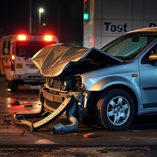 car crash damage