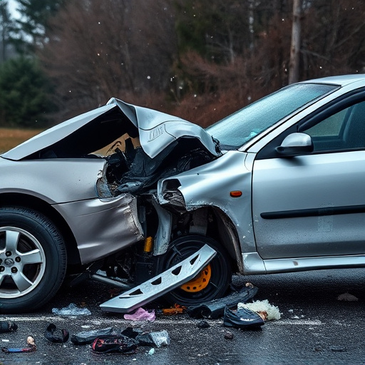 car crash damage