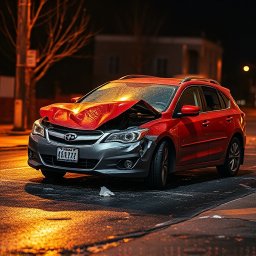 car crash damage