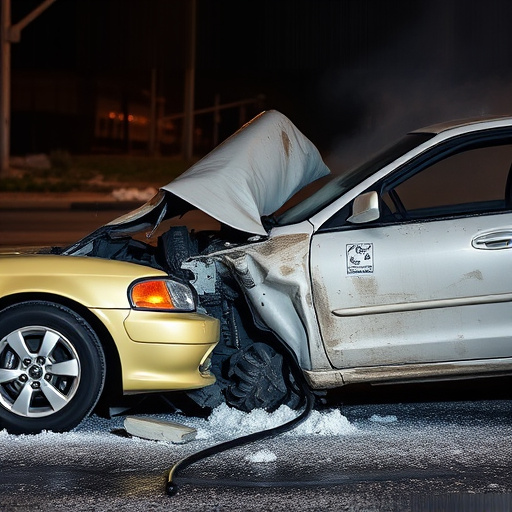 car crash damage