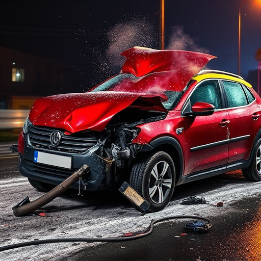 car crash damage