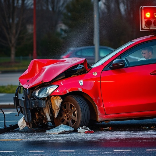 car crash damage