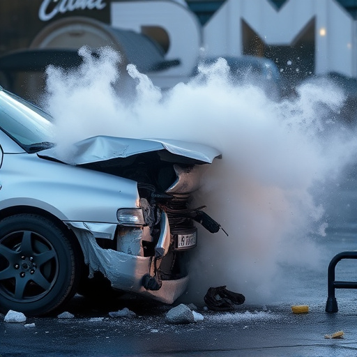 car crash damage