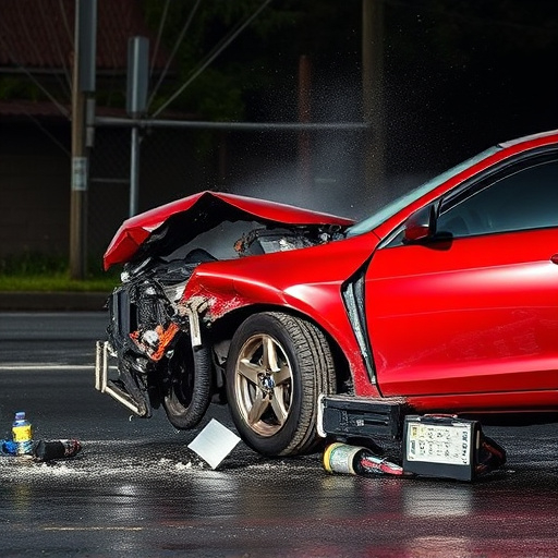 car crash damage