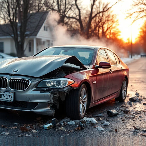 car crash damage
