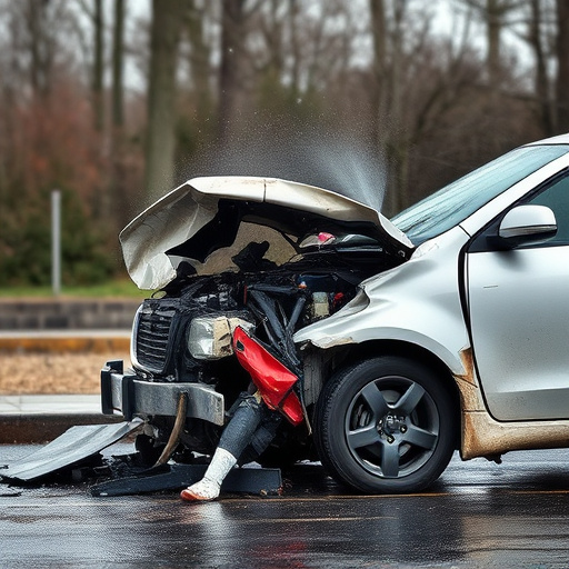 car crash damage