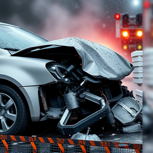 car crash damage