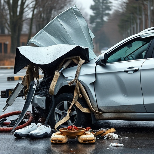 car crash damage