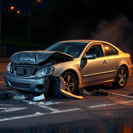 car crash damage