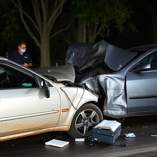 car crash damage