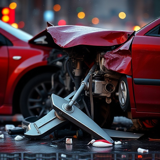 car crash damage