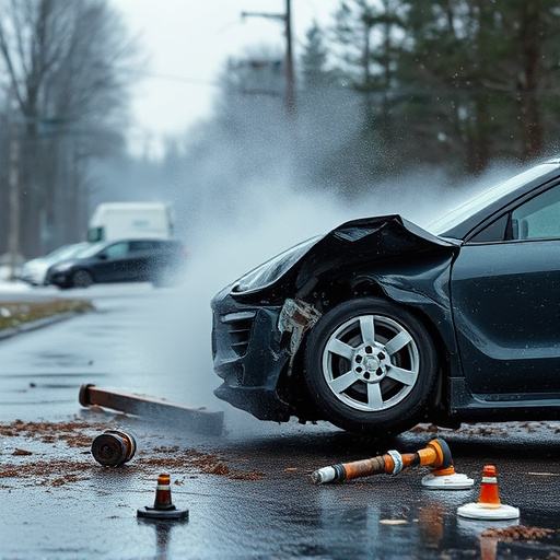 car crash damage