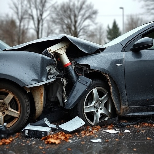 car crash damage