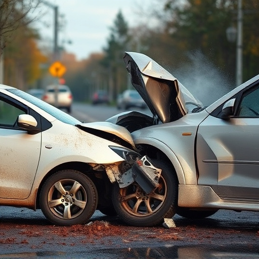 car crash damage