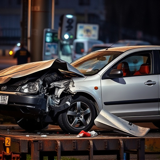 car crash damage