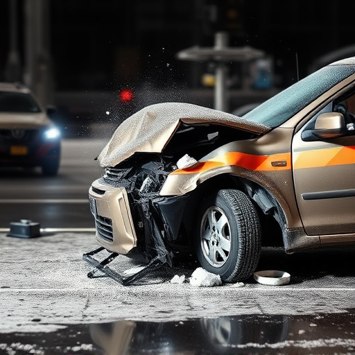 car crash damage
