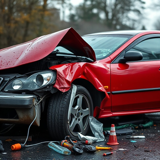 car crash damage