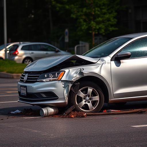 car crash damage