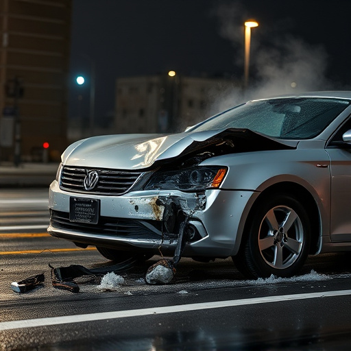 car crash damage