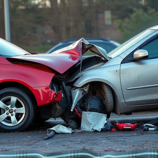 car crash damage