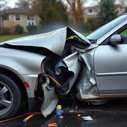 car crash damage