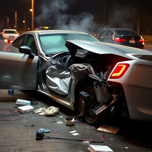 car crash damage