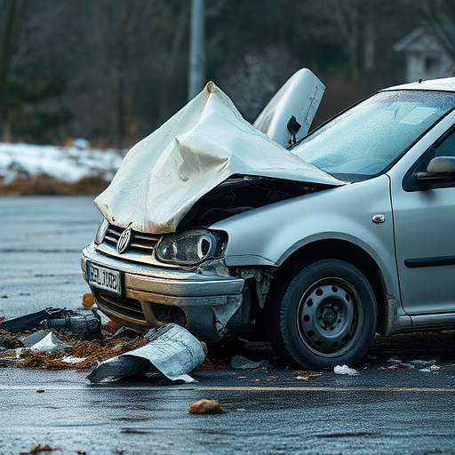 car crash damage