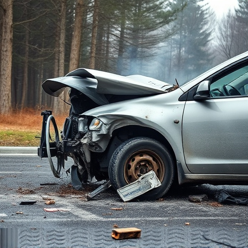 car crash damage