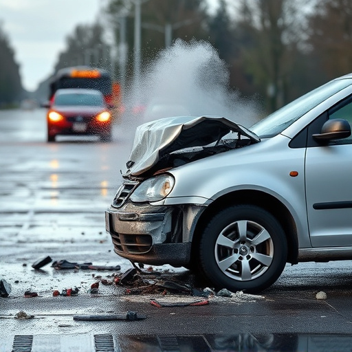 car crash damage