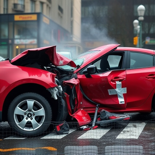 car crash damage