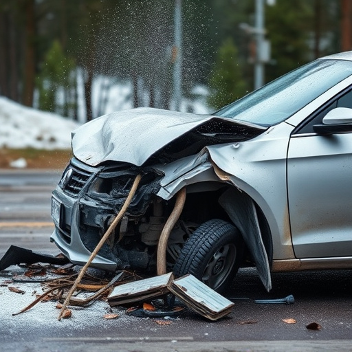 car crash damage