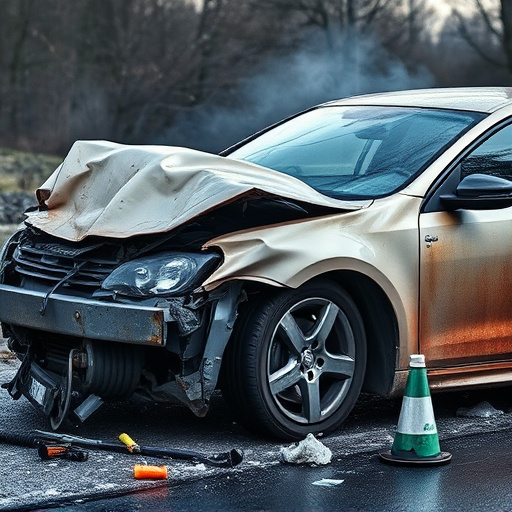 car crash damage