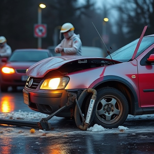 car crash damage