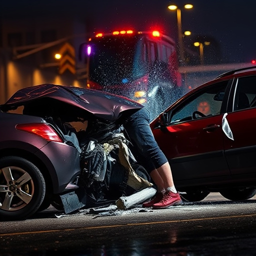 car crash damage