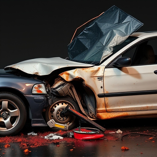car crash damage