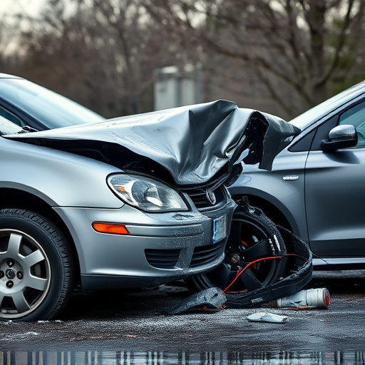 car crash damage