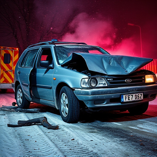 car crash damage