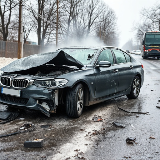 car crash damage