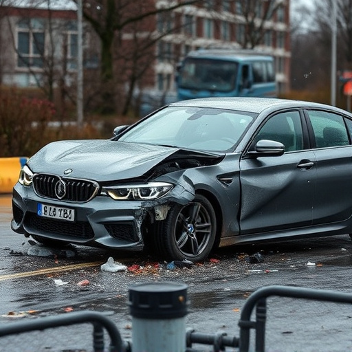 car crash damage